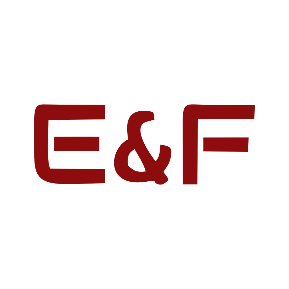 E & F